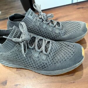 NOBULL Men's Charcoal Knit Athletic Shoes
